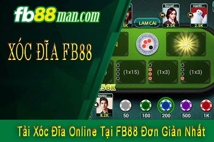 Tải Xóc Đĩa Online Tại FB88 Đơn Giản Nhất