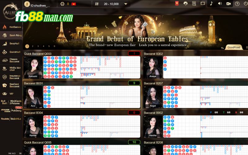 Game rồng hổ FB88