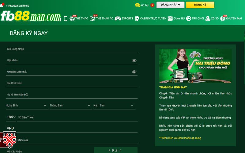 Mở tài khoản đặt cược thể thao ảo FB88