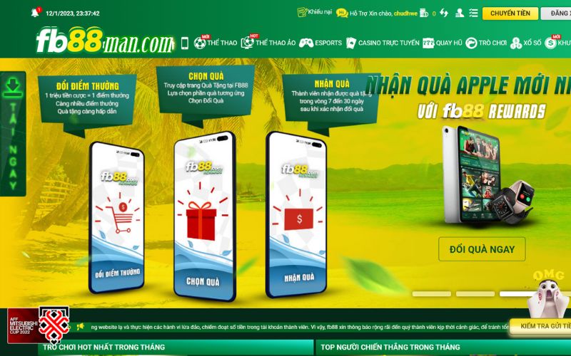 FB88 cá cược trực tuyến uy tín, đỉnh nhất 2023