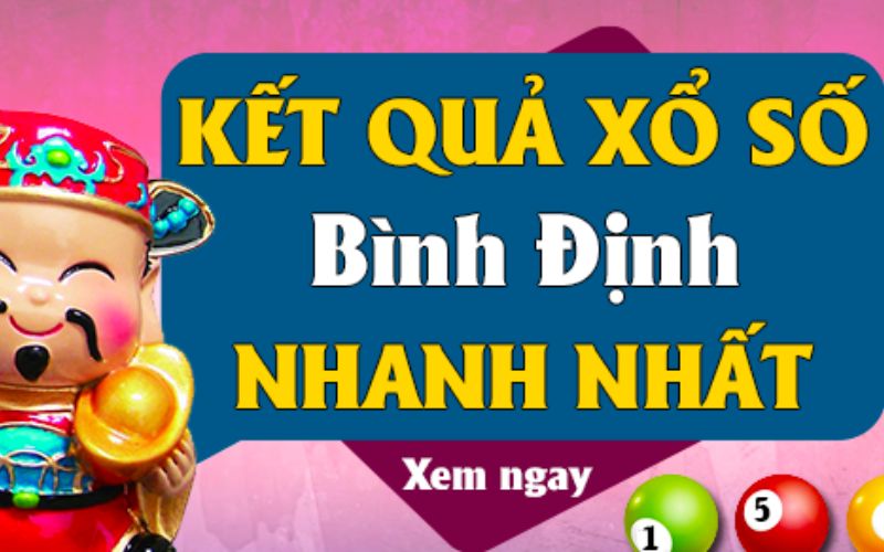 Lịch quay thưởng của xổ số Bình Định