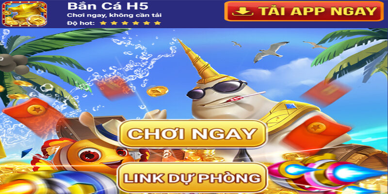 Bắn cá đổi thưởng tặng code h5
